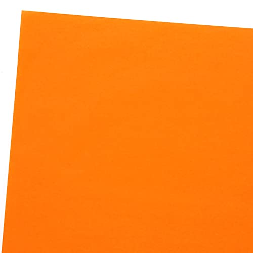 【ケース販売】HEIKO 緩衝材 PCカラー薄葉紙 半才 B12 マンゴー 002111816 1ケース(50枚入×20袋 合計1000枚)