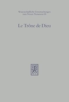 Hardcover Le Trone de Dieu [French] Book