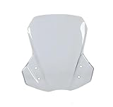 Le pare-brise de moto est méticuleusement coupé, finement poli, processus de coupe fin, bords soigneusement polis, bords soignés, ne rayera pas vos mains ou vos vêtements, généreux et élégant, personnalisez et améliorez l'apparence de votre moto.