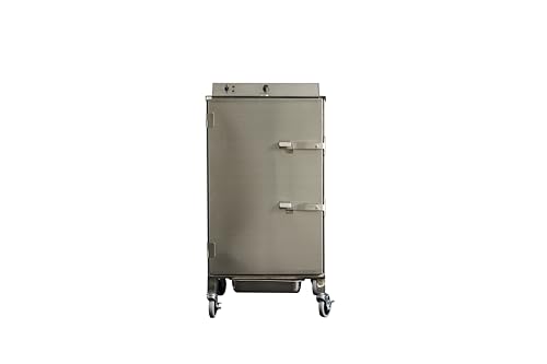 SmokinTex 1500-C Commercial Electric Smoker - Ready-to-Use, 80 lbs. Capacity, Dual 700W, Meat Smoker for High-Volume Smoking in Stainless Steel