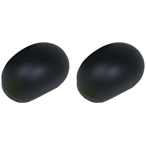 Westin 22-5003 Black 4" Oval Tube End Cap Kit