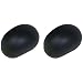 Westin 22-5003 Black 4" Oval Tube End Cap Kit