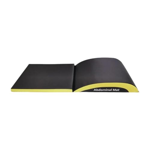 jojomis Foldable Ab Exercise Mat for Sit Ups - Full Range Motion Workout Pad for Abs, Back & Core Strengthening - 11.81x28.35 Inch