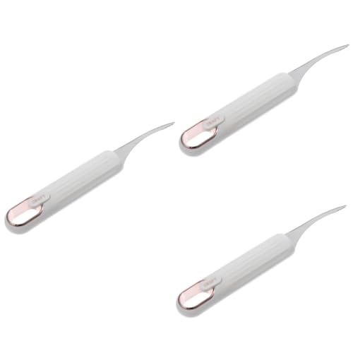 Amosfun 3 Piezas Implemento de Cable de camarón pelador de gambas camarones peladores portátiles Pelador langostino Pelador gambas Limpiador de camarones Profesional Suministros de Cocina