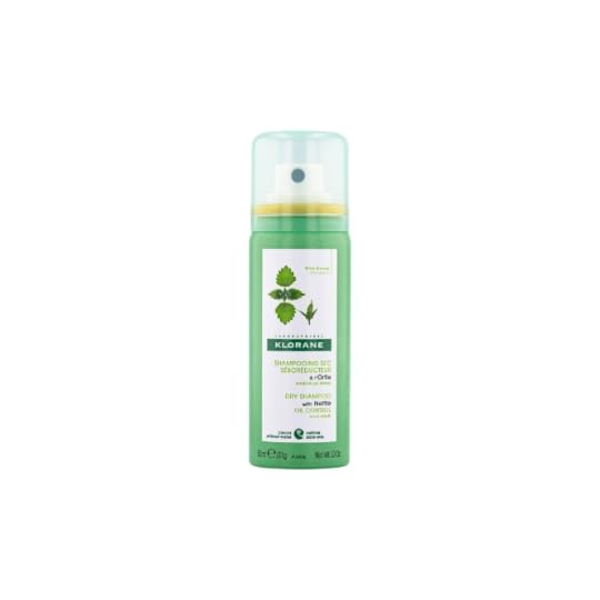 Klorane Champú seco de ortiga para cabello graso, 3 paquetes de 50 ml