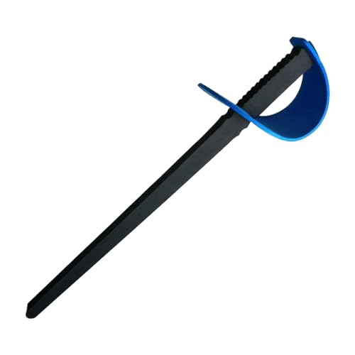 LOVIVER de Espuma para esgrima, Accesorios de Ayuda para Entrenamiento, Equipo Deportivo, práctica de de Entrenamiento para niños, Caballero, Azul