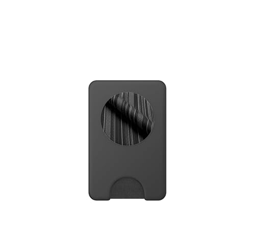 PopWallet para MagSafe PopSockets con diseño de rayas retro espiga gris 2