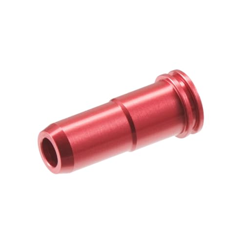 Buse d'air airsoft en aluminium usiné CNC Lancer Tactical rouge haute précision