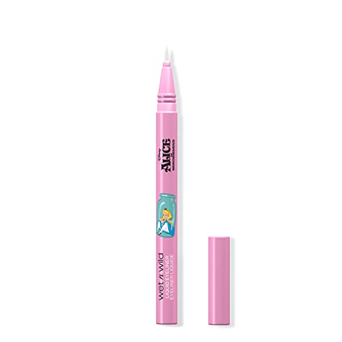 Wet n Wild Alice in Wonderland Liquid Eyeliner with Flexible Brush for Ultimate Precision Semi-Sheer Buidable Formula and Superfine Glitter Finish for Sparkling Eye Look Silly Nonsense Shade - Image 2