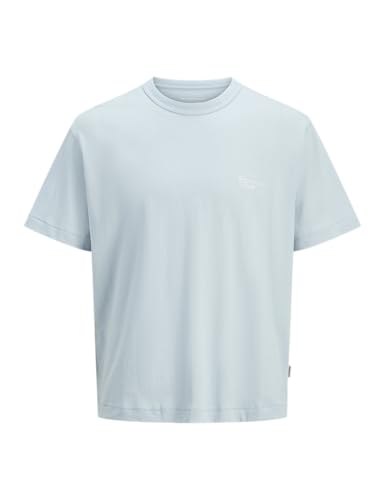 T-Shirt Jorgramercy Monoback JACK & JONES Homme Col Rond en Coton Noir