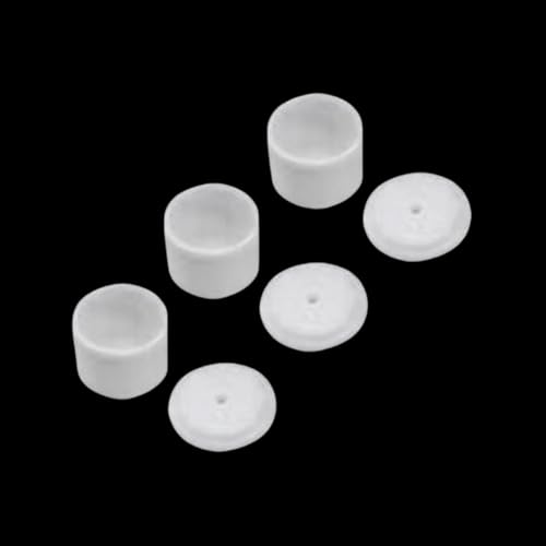 Crisoles de análisis térmico DSC platos de muestra de aluminio 6mm x 2,5mm consumibles TGA 6