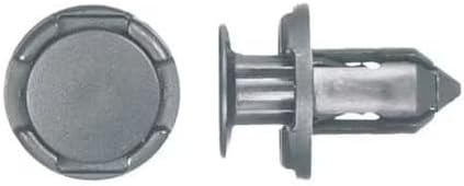 Push-In Rivet, Dome, 9 Mm Dia., 13 Mm L, Nylon Body, 15 Pk, 9943Pk