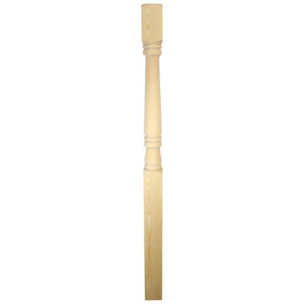 Jackson Woodturners Pine Complete Newel Post 1430mm x 90mm (No Cap)