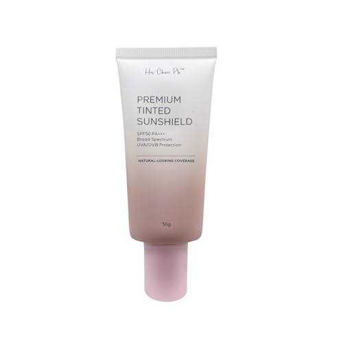 Her Choice PH Premium Tinted Sunshield SPF 50 PA+++ | Broad Spectrum UVA/UVB Protection (50g) image 3