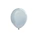 Creative Balloons 5" Latex Balloons - Pack of 144 Piece - Metallic Silver