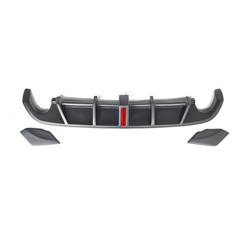 Aileron de voiture diffuseur pour VW Golf 6 GTI 2008-2013 noir mat