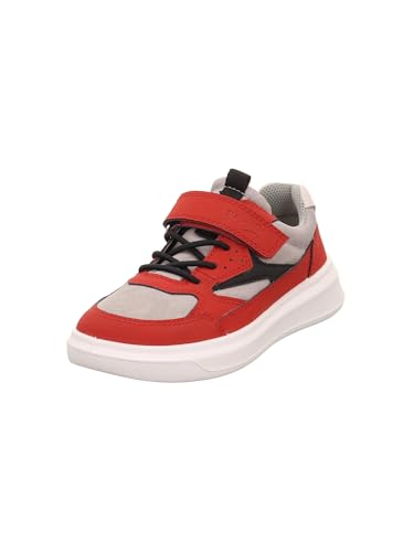 Superfit Jungen Cosmo Sneaker, Rot Hellgrau 5000, 39 EU Weit