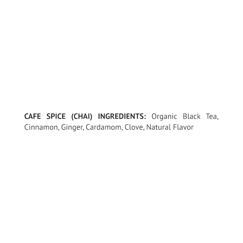 Té negro orgánico chocolate chai 142 g hoja suelta miniatura 3