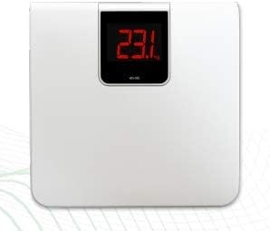 Tanita digital bathroom scales with extra large LED Display.