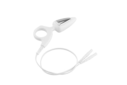 Image of Discount TENS Anal Probe Electrode, Model A2, 2mm Pin | Stainless steel and bio-plastic, smooth tapered design, easy to clean, instructions included, device sold separately
