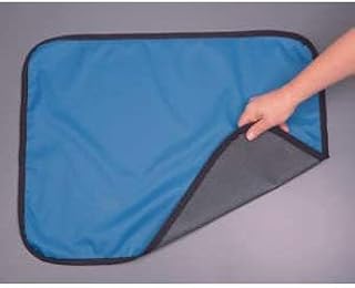 Lead Blanket X-Ray Radiation Cover Shield in PVC Easy Clean Royal Blue Color Size 12" x 12" .50mm Pb Lead Equivalency