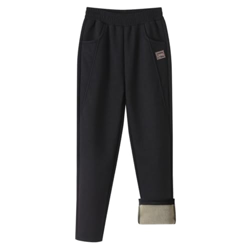 Pantalon polaire thermique femme taille haute pantalon chaud hiver S-XXL