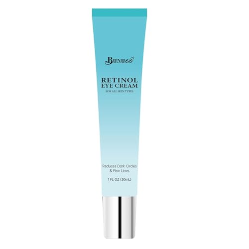 Retinol Eye Cream Eye Cream for Dark Circles,Anti Aging, with Hyaluronic Acid, Peptides, Caffeine...