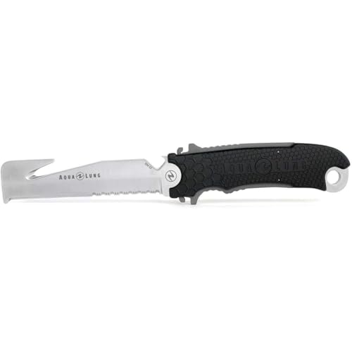 Aqualung Big Squeeze Knife - Sheeps Foot Blade