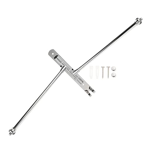 Porte-serviettes mural pivotant inox pour optimiser les petites pièces - 2