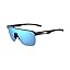 Gloss Black (Smoke Bright Blue Mirror)