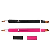 Beaupretty 2stücke Doppelseitiger Einziehbarer Lippenpinsel Lippenstift Applikator Lipgloss Pinsel Für Make-up Tools Für Frauen Kosmetikladen Und Heimgebrauch
