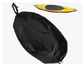 GFEPOLC Kayak Cockpit Cover, Drape Shield For Riot Kayaks Bayside 15 Tandem, Rainproof
