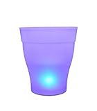 Instapark® Flower Power Color Changing LED Plant Pot White