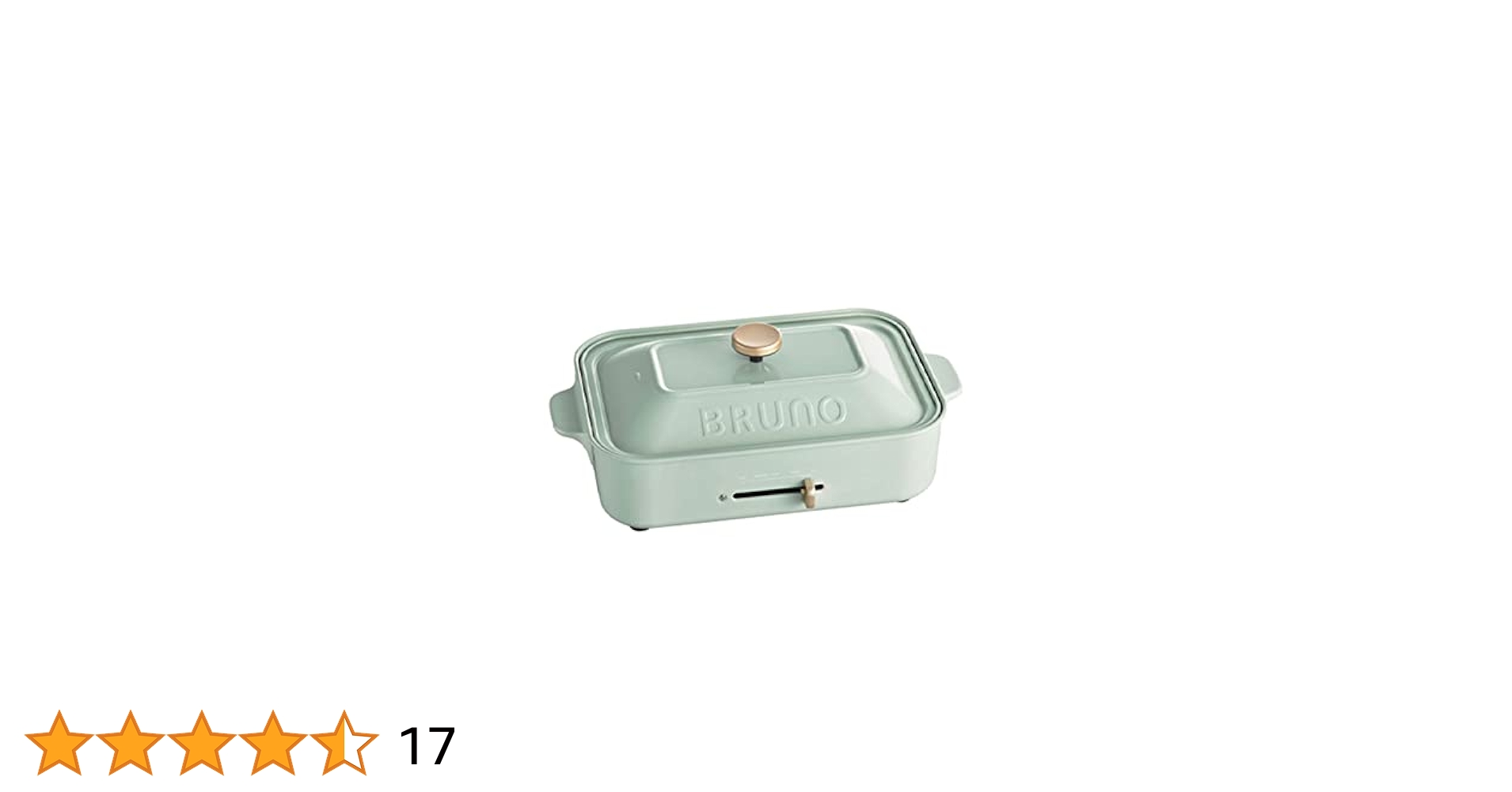 BRUNOコンパクトホットプレートBOE021 グリーン 612XVAwKtTL._UF350,350_QL50_.jpg