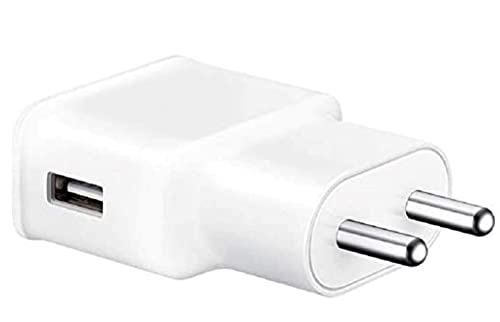 Image of Original 18 W Mobile Type-C Fast Charger Compatible with Samsung Galaxy M30, M40, A10s, A20s, A30s, A40s, A50s, A30, M20 (White, Cable Included) * with 6 Months Warranty