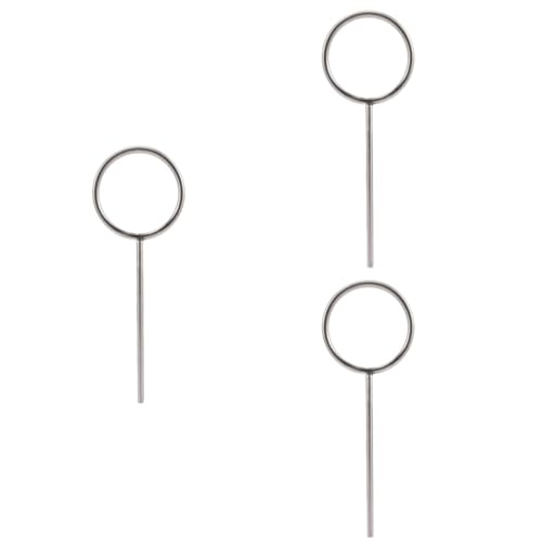 PartyKindom 3pcs Laboratory Retort Support for Beakers and Flasks Extension for Chemical Experiments for School and Industrial Use