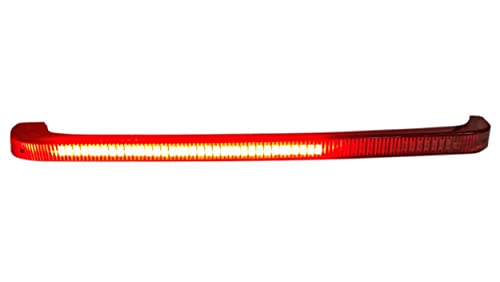 Custom Dynamics Low Profile Red Sequential Bagz Saddlebag Lights for 14+ HD Touring Models - Smoked Lens - with Turn Signal Decoder Module
