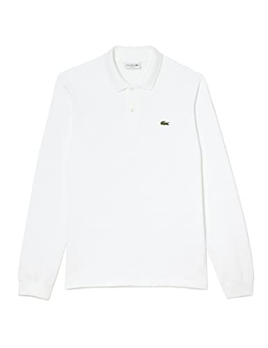 Lacoste Polo Classique L.12.12 Manches Longues Homme Blanc XXL