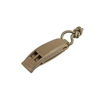 Mil-Tec Lot De 2 Sifflets Tactiques MOLLE – Polyoxyméthylène, Cordon Nylon, Norme EN ISO 12402-8, Dimensions 7x2 Cm, 9g