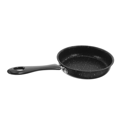 PRETYZOOM Small Nonstick Frying Pan Maifan Stone Coating for Eggs and Steaks Low Smoke Cooking Pan for Induction Cooktops and Small Families Easy to Clean and Healthy Cooking