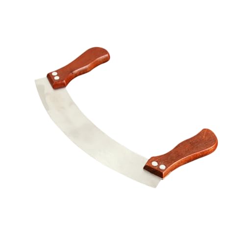 INOOMP Taglia Torrone Ad Arco Doppia Impugnatura Ergonomica Utensile Da Cucina Per Dolci Resistente e Facile Da Pulire Per Uso Domestico e Commerciale