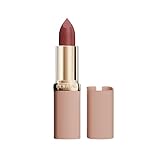 L'Oréal Paris, Labial Hidratante, Acabado Mate Difuminado, Color Riche Blurred Matte, Nude Nonchalant (545)