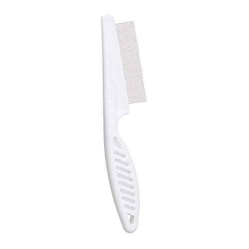 ZALING Pet Comb Flea Comb Dense Tooth Comb Pet Supplies,White - Image 3