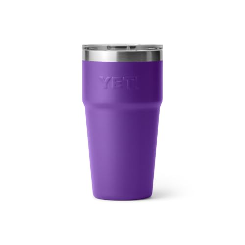 Image of YETI Rambler 20 oz Stackable Tumbler, Stainless Steel, Vacuum Insulated with MagSlider Lid