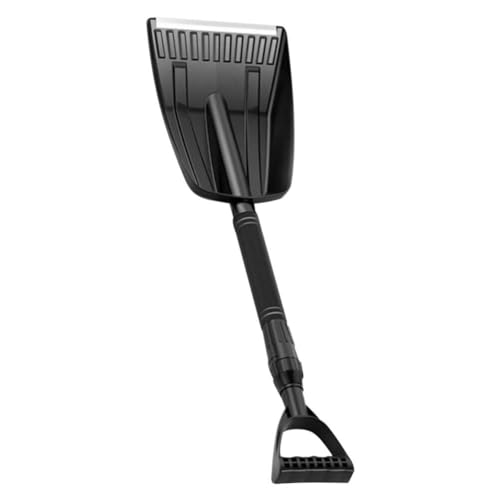 BESPORTBLE Snow Shovel Retractable Ice Shovel Portable Utility Shovel with Handle for Car Snowmobiles Driveway Fireplace Stove Garden Camping and Mud