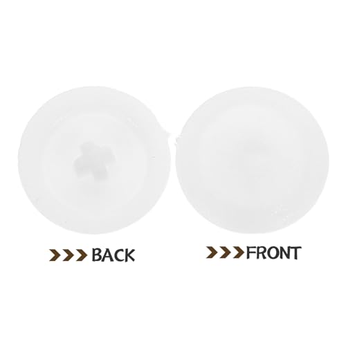 Zerodeko �����l�W�J�o�[ �L���r�l�b�g�p�v���X�`�b�N�L���b�v 12mm 500�� �l�W���ی�J�o�[ �Ƌ� �h�A�pDIY�����L���b�v