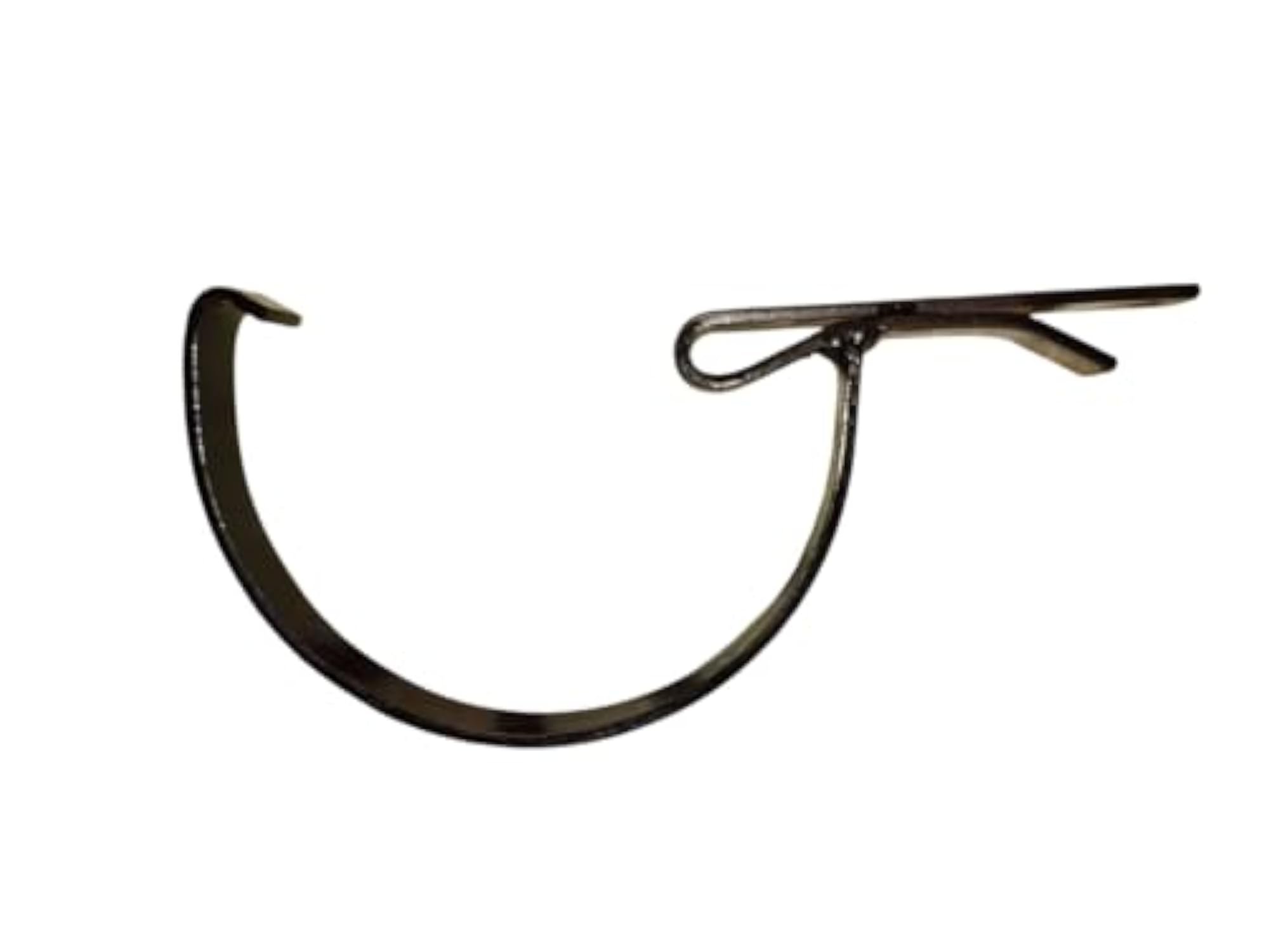 Half Round Rain Gutter Hangers, Heavy-Duty Support Brackets