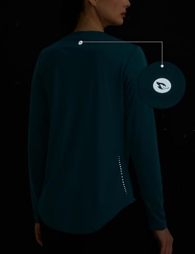 baleaf Women's Sun Shirts UPF50+ Long Sleeve Workout Tops Running Athletic Lightweight Quick Dry 5