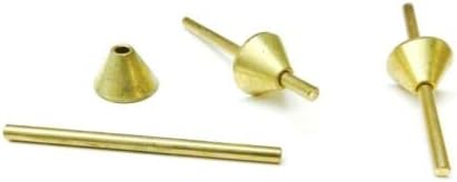 JTS Brass Sprue Former Cone & Rod Mndrel for Jewelry Mold Making & Wax Injection 3pc