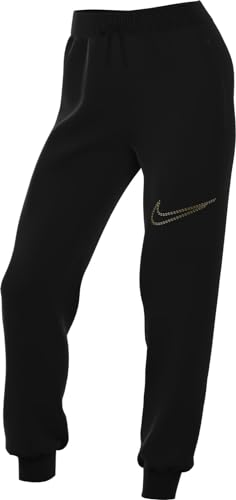 Pantalon de jogging Nike W NSW Club Flc Shine avec finitions soignées